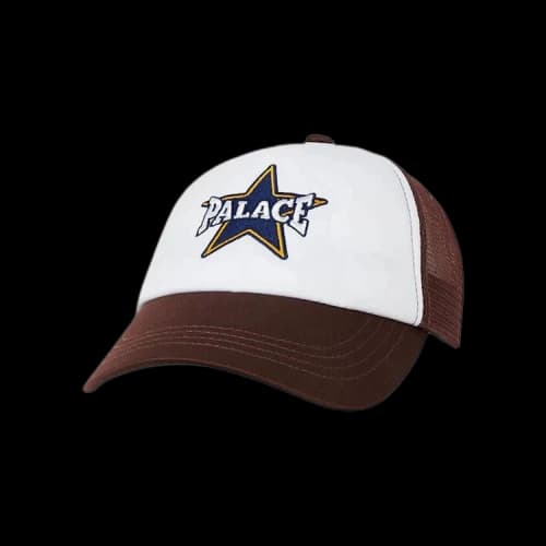 Palace Star Logo Trucker 'Brown'