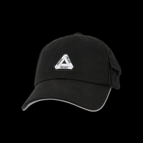 Palace Garment Dyed Tri-Ferg Patch 6-Panel 'Black'