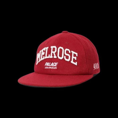 Palace Shop Pal Hat (Los Angeles) 'Burgundy'