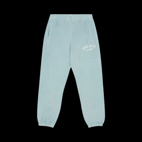 Palace Galore Velour Joggers 'Light Blue'