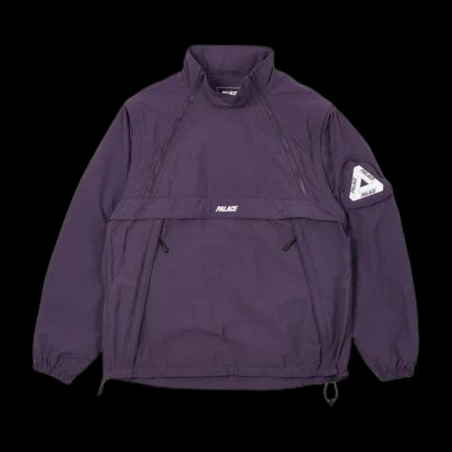 Palace Zip Off Gilet Jacket 'Purple'