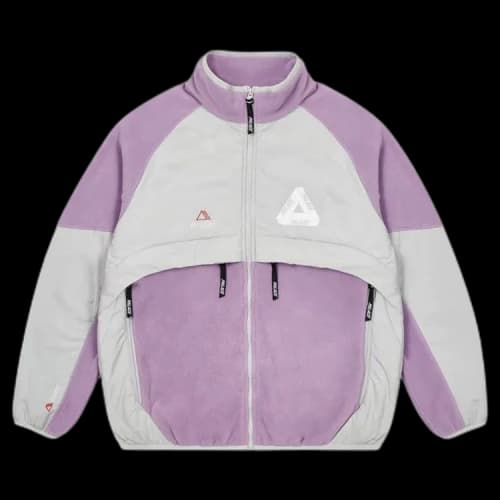 Palace Polartec Shell Jacket 'Pink/Grey'