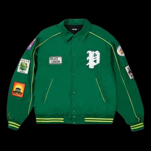 Palace Patches Cotton Bomber 'Kelly Green'