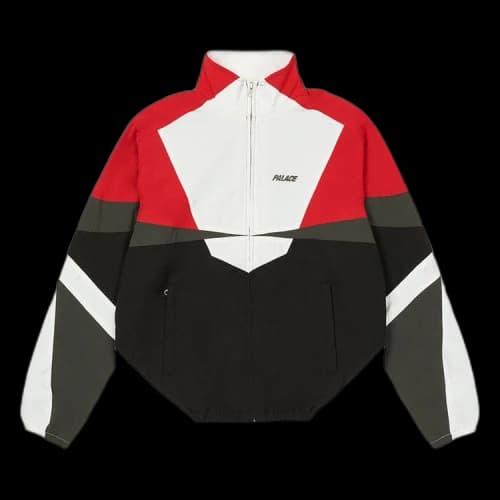 Palace Panelled Shell Jacket 'Black'