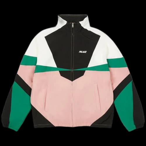 Palace Panelled Shell Jacket 'Pink'