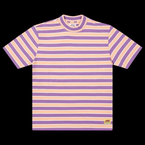 Palace Jimmy'z Stripe T-Shirt 'Purple'