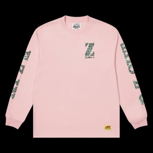 Palace Jimmy'z Washed Long-Sleeve 'Pink'