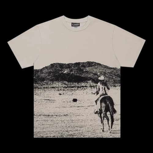 Pleasures x Playboy West Heavyweight T-Shirt 'Natural'