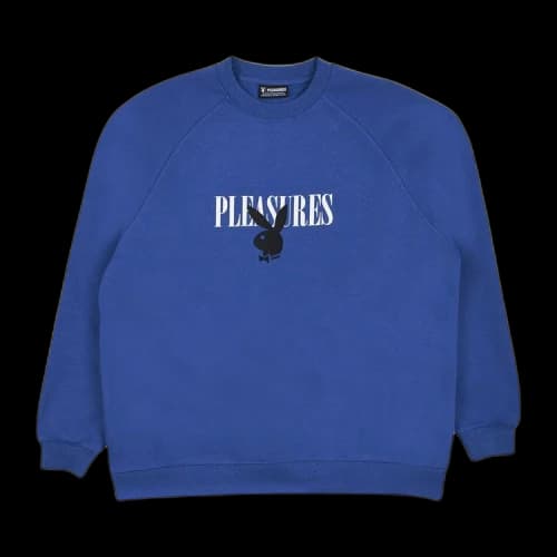 Pleasures x Playboy Bunny Logo Crewneck 'Purple'