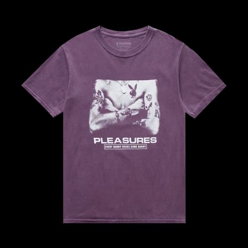 Pleasures Tough Washed T-Shirt 'Purple'