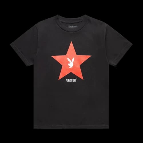 Pleasures Connect Short-Sleeve Tee 'Black'
