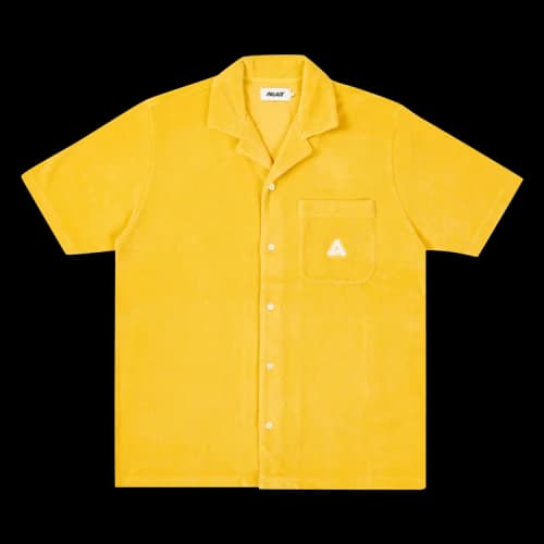 Palace Towelling Shirt 'Yellow'