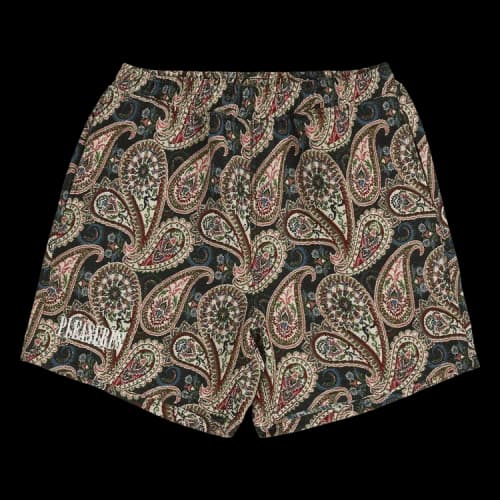 Pleasures Casket Woven Shorts 'Black'