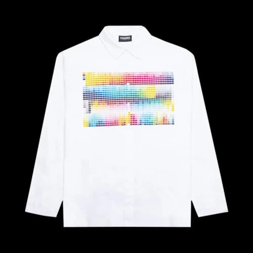 Pleasures Colors Button Down 'White'