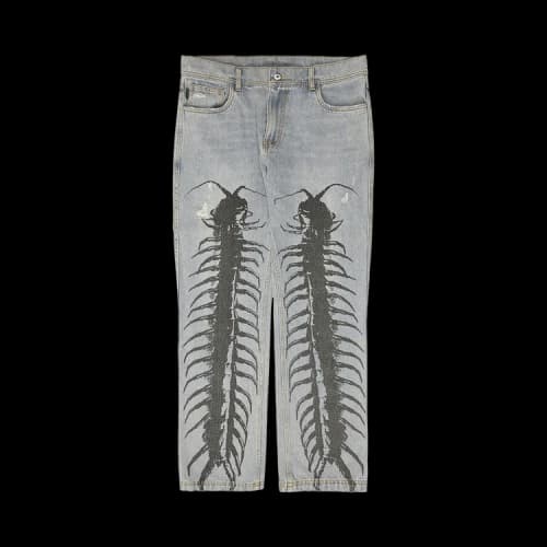 Pleasures Crawler Denim Pant 'Blue'