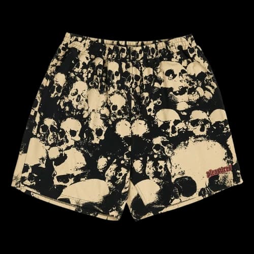 Pleasures Despair Cotton Shorts 'Black'
