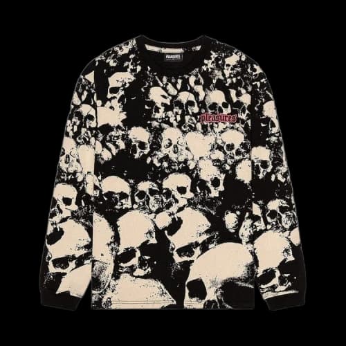 Pleasures Despair Long-sleeve Shirt 'Black'