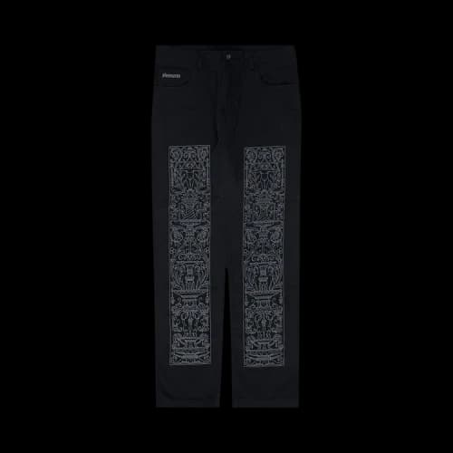Pleasures Friction Work Pant 'Black'