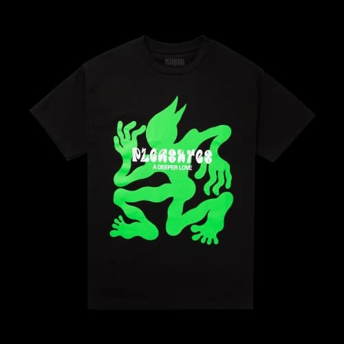Pleasures BMPS T-Shirt 'Black'