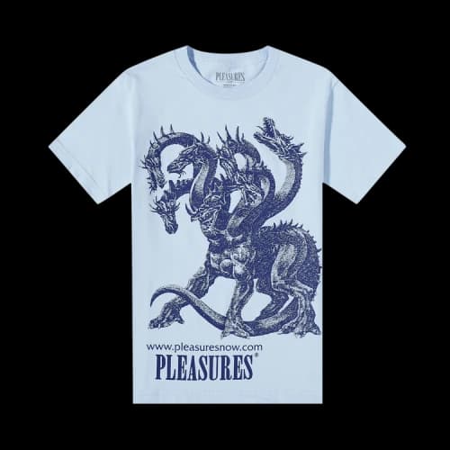 Pleasures Destruction T-Shirt 'Blue'