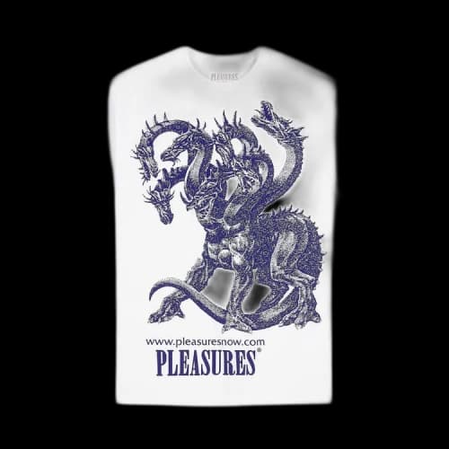 Pleasures Destruction T-Shirt 'White'