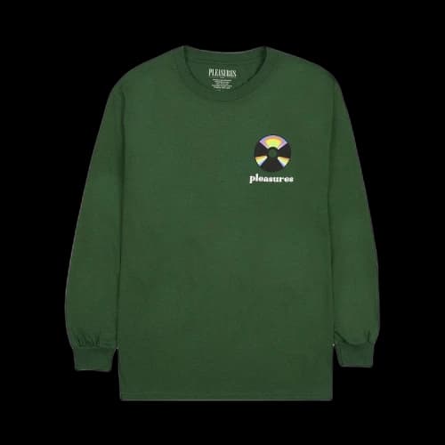 Pleasures Spin Long-Sleeve T-Shirt 'Green'