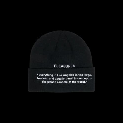 Pleasures Plastic Beanie 'Black'