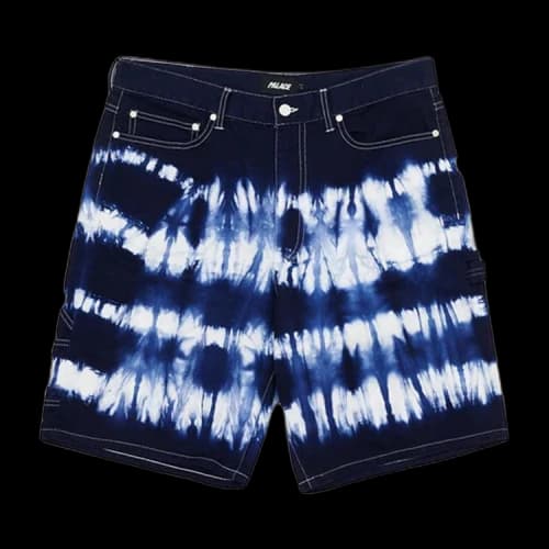 Palace Tie-Dye Shorts 'Navy'
