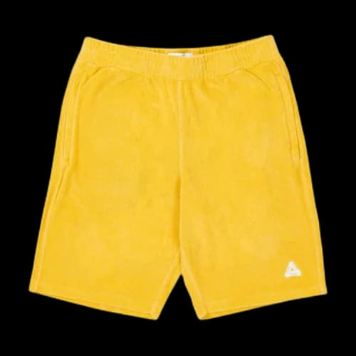 Palace Towelling Shorts 'Yellow'