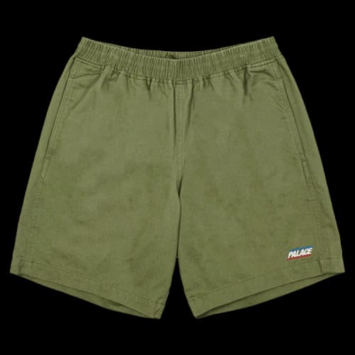 Palace Basically A Washed Cotton Short 'Olive'