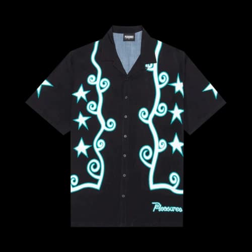 Pleasures Fury Button Down 'Black'