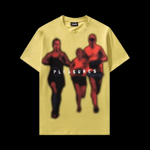 Pleasures Leader Heavyweight T-Shirt 'Yellow'
