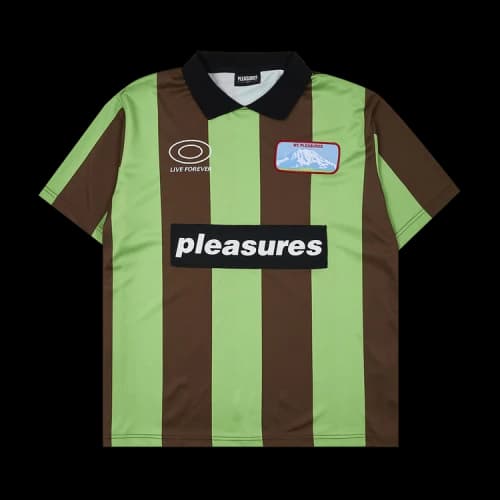 Pleasures Penalty Soccer Jersey 'Brown'