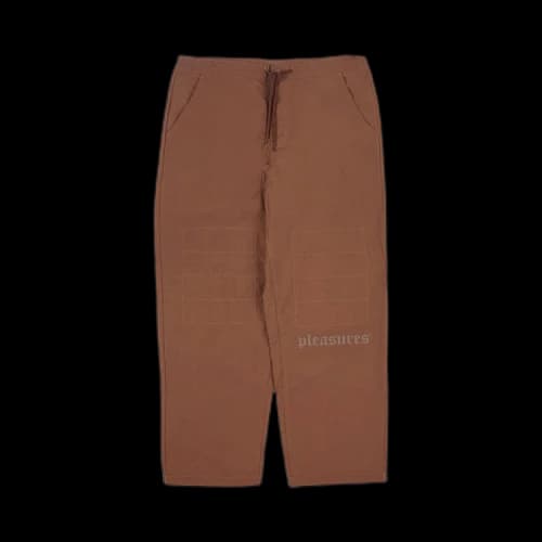Pleasures Blitz Karate Pant 'Brown'