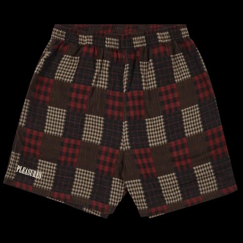 Pleasures Hook Up Shorts 'Brown'
