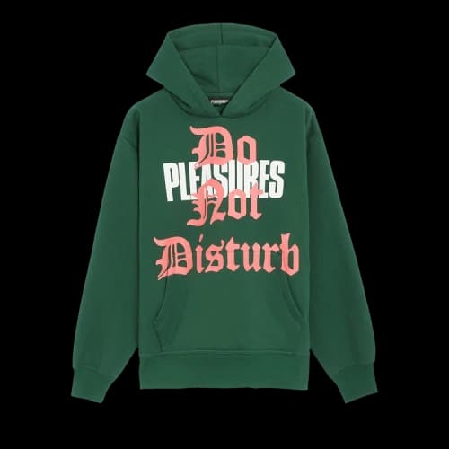 Pleasures Do Not Disturb Hoodie 'Green'