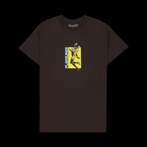 Pleasures Baked Short-Sleeve Tee 'Brown'