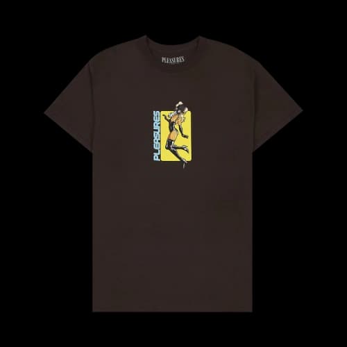 Pleasures Baked T-Shirt 'Chocolate'