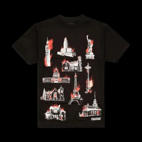 Pleasures Monument T-Shirt 'Black'