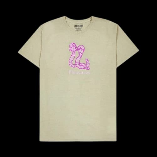 Pleasures Mud Pigment T-Shirt 'Natural'