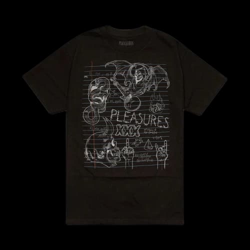 Pleasures Homework T-Shirt 'Black'