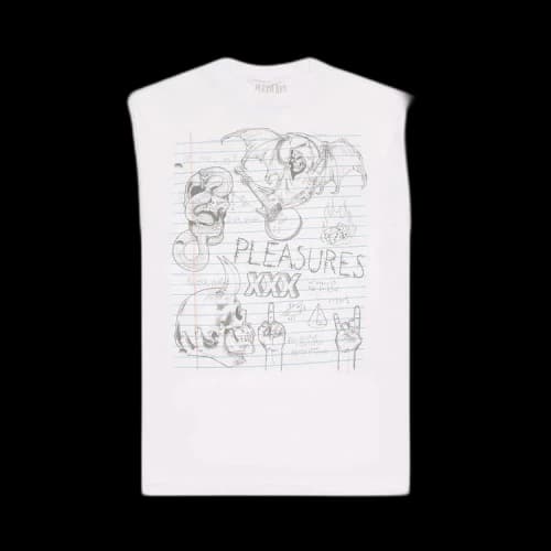 Pleasures Homework T-Shirt 'White'