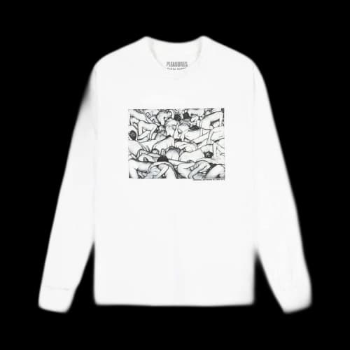 Pleasures Orgy Long-Sleeve T-Shirt 'White'