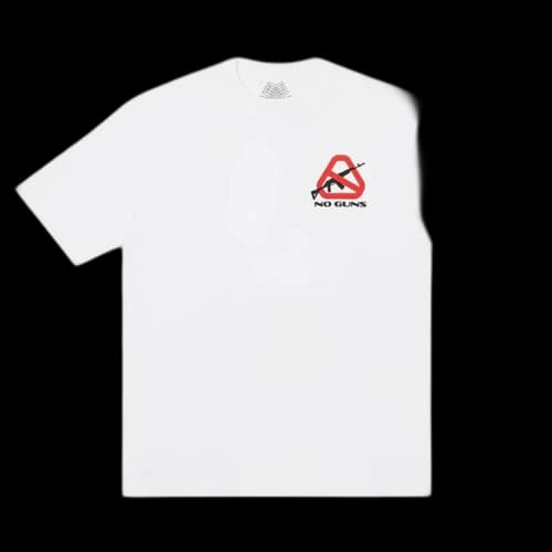 Palace Nein Guns T-Shirt 'White'