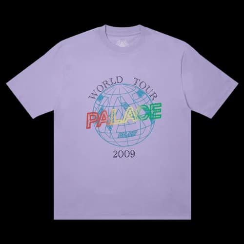 Palace World Tour T-Shirt 'Violet'