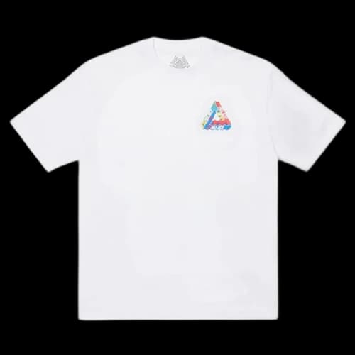 Palace Tri-Visions T-Shirt 'White'
