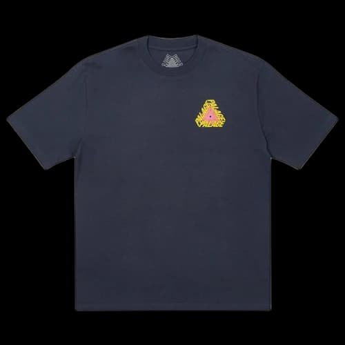 Palace P3 Bare Times T-Shirt 'Navy'