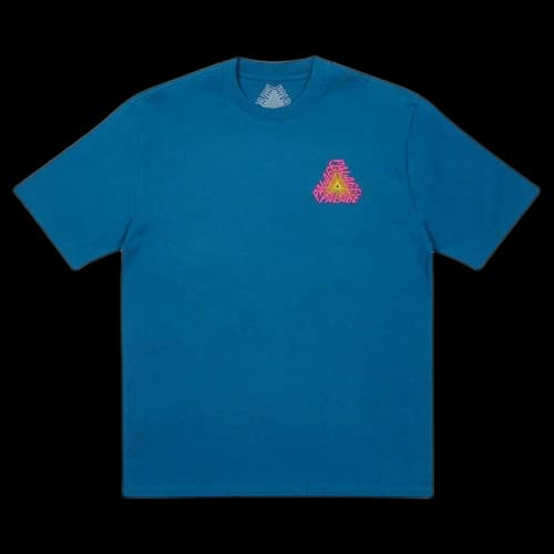 Palace P3 Bare Times T-Shirt 'Blue'
