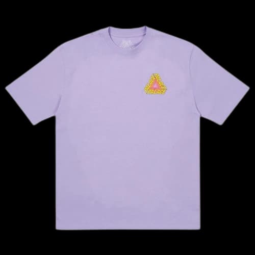 Palace P3 Bare Times T-Shirt 'Violet'