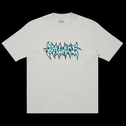 Palace Semi Mosh T-Shirt 'Grey Marl'